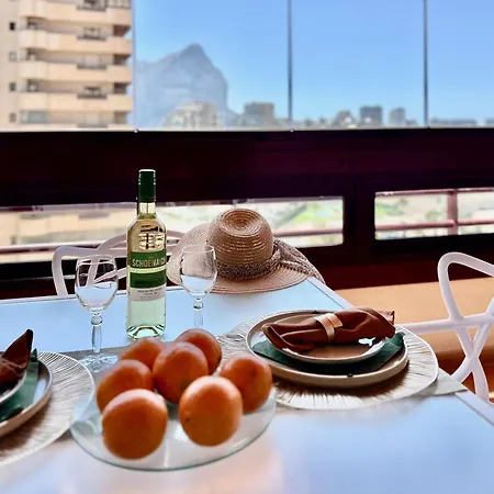 아파트 Clubrent - Coral Beach, 10º Piso - Vista Al Mar 칼페